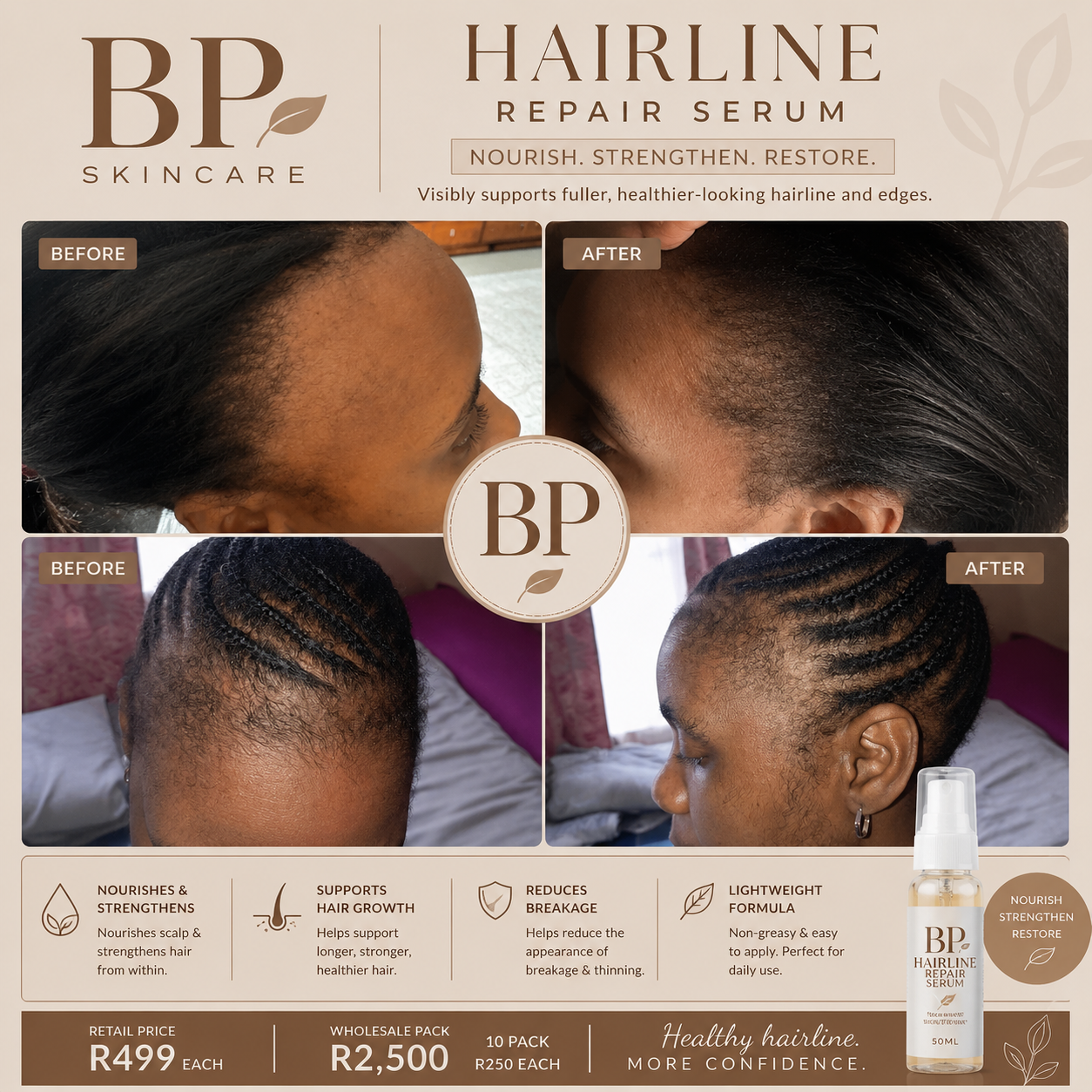 BP Hairline Repair Serum