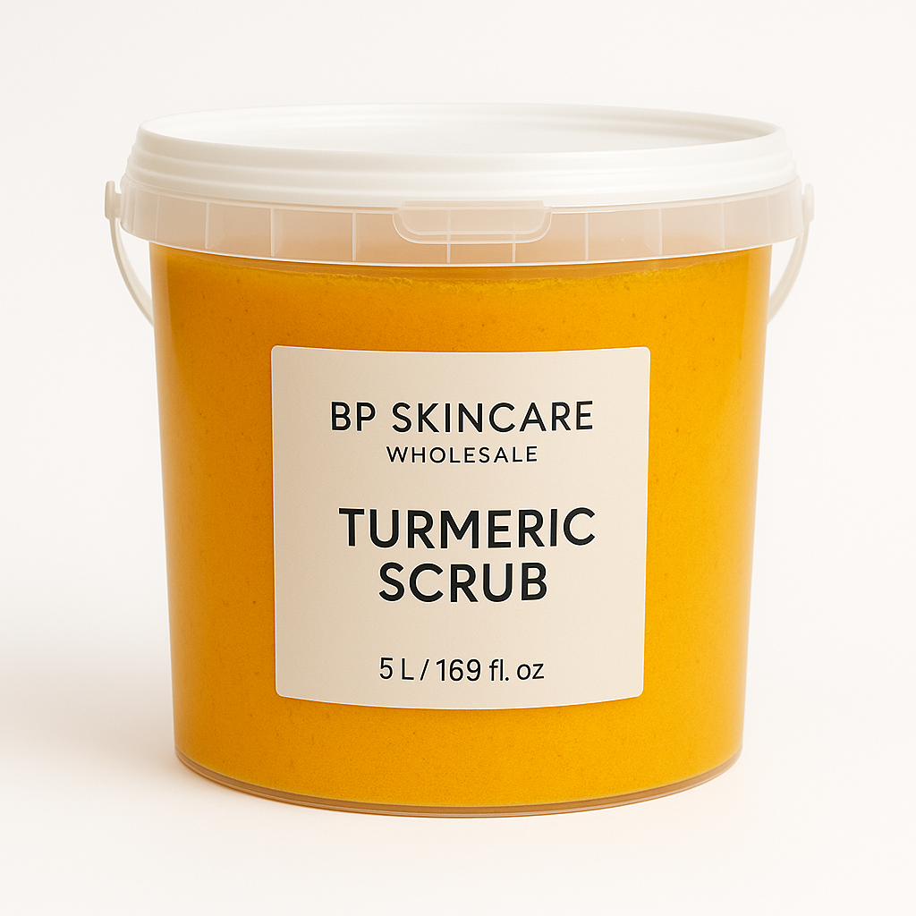 Tumeric scrub