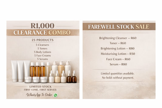 Starter Combo Pack - 25 Retail Products