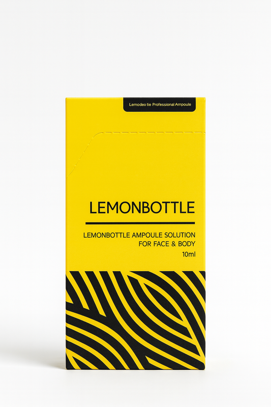 Lemon bottle box of 10ml Vial