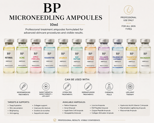 BP Microneedling Ampoules – 10ml