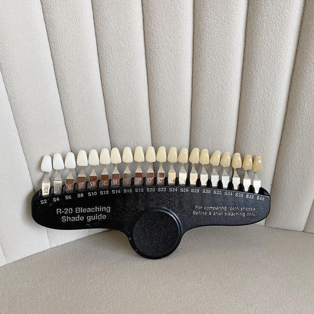 Teeth Whitening Shade Guide