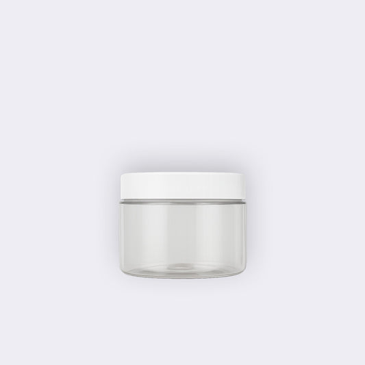 100ml – Flat Lid – PET Jar