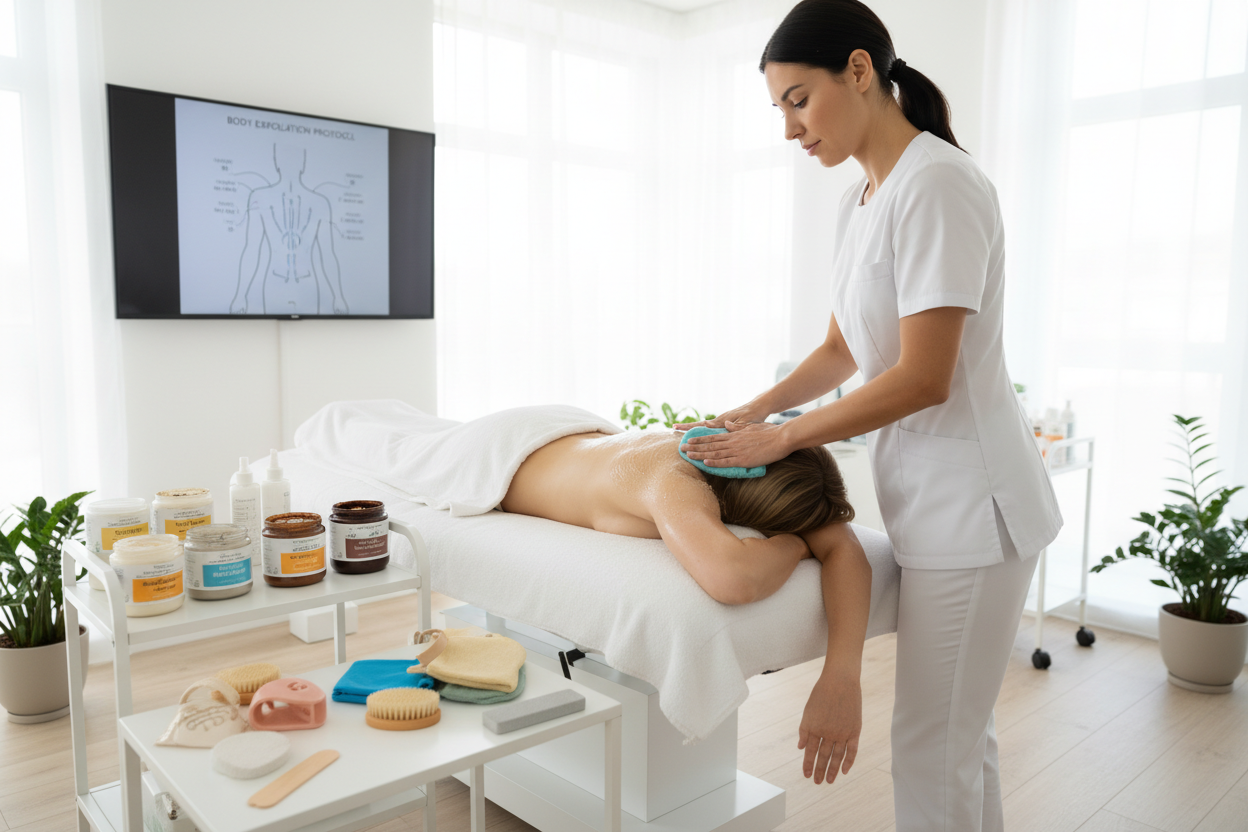 body exfoliation training
