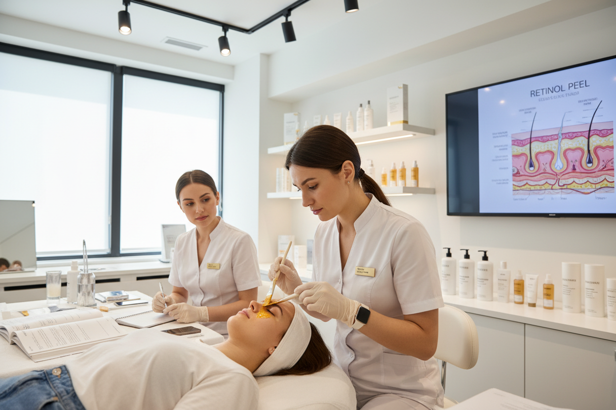 retinol peel training 